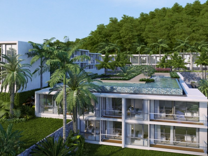 Комплекс апартаментов и вилл с бассейном — Meliá Phuket Karon Residences.