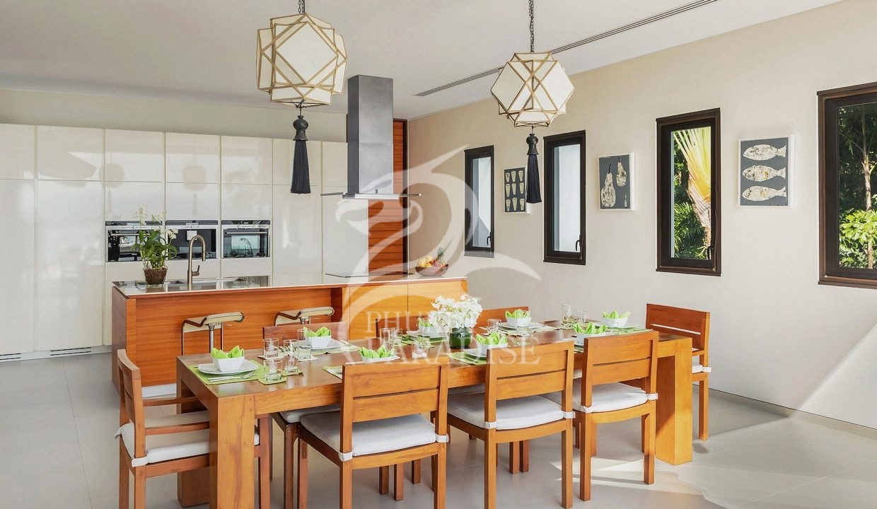 26 Villa Padma Phuket - Kitchen & Breakfast Area — крупный размер